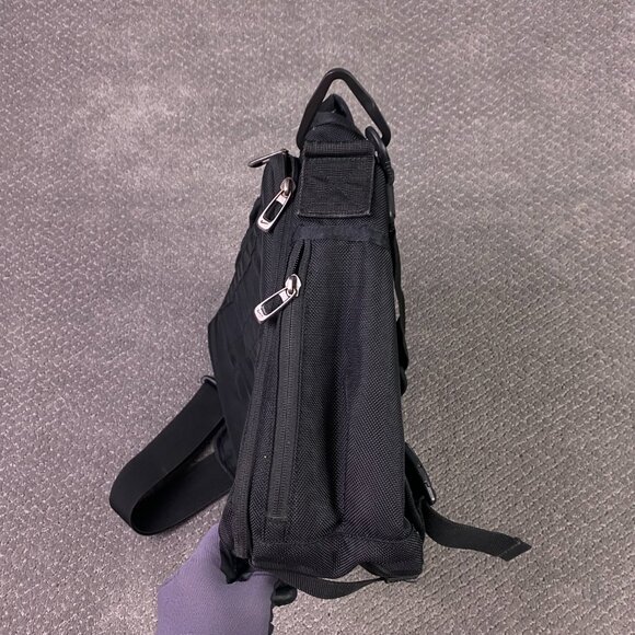 Nike Messenger Bag Black Departure Laptop Golf Crossbody Shoulder - Picture 10 of 16